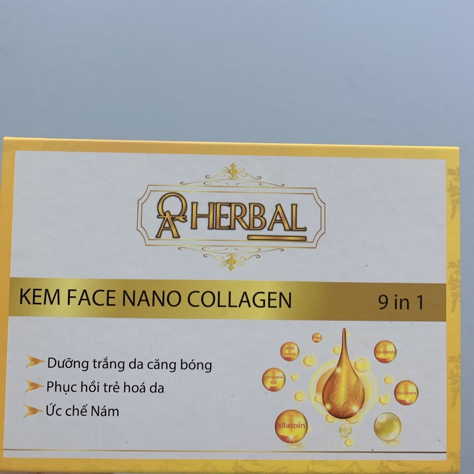 Bộ Kem face nano Colagen